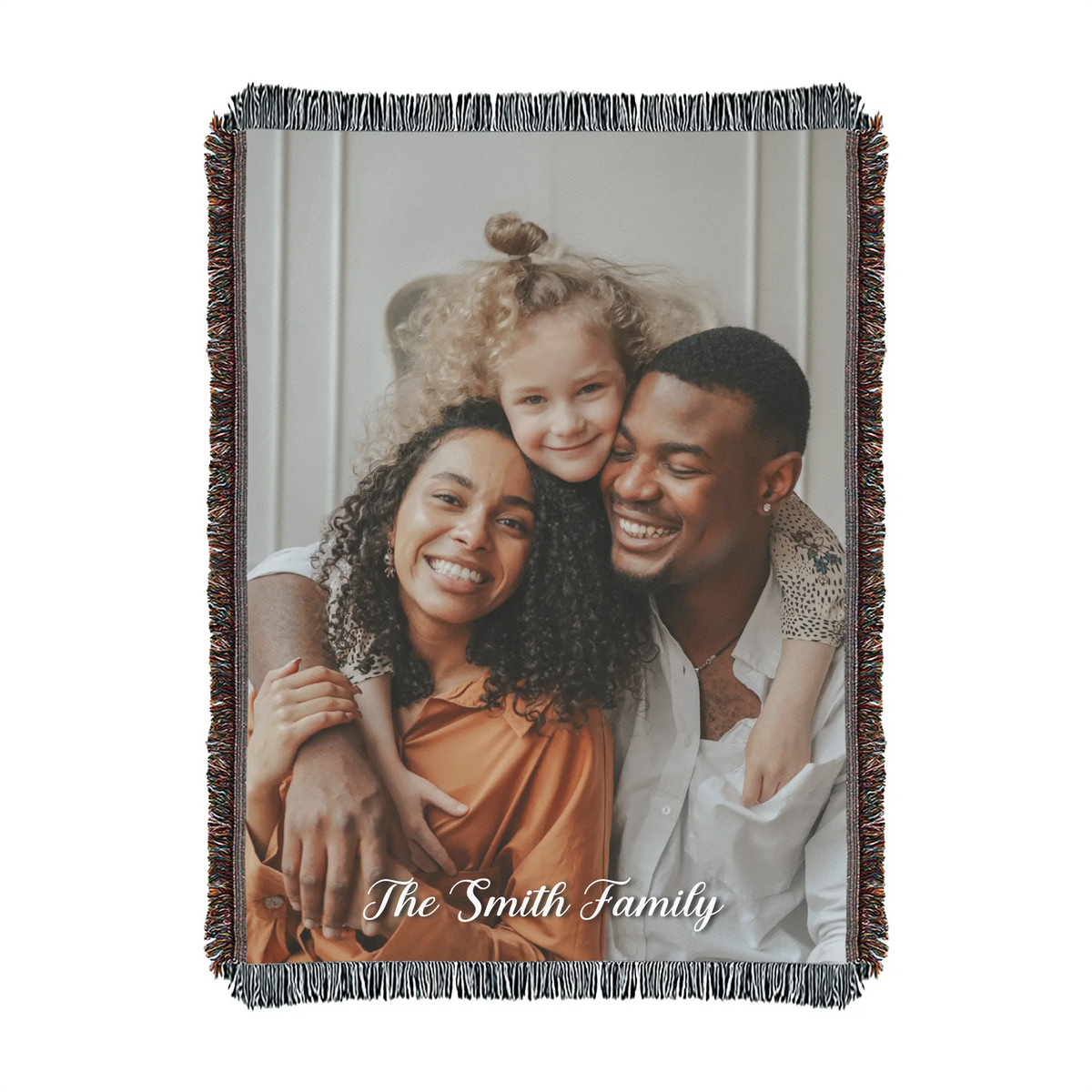 Personalized Ocean Animal Baby Blanket with Custom Name