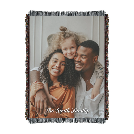 Personalized Ocean Animal Baby Blanket with Custom Name
