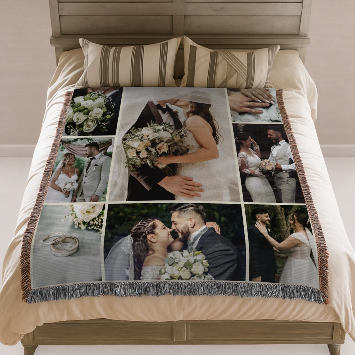 Personalized Book Lover Woven Blanket - Reading Gift for Women-2