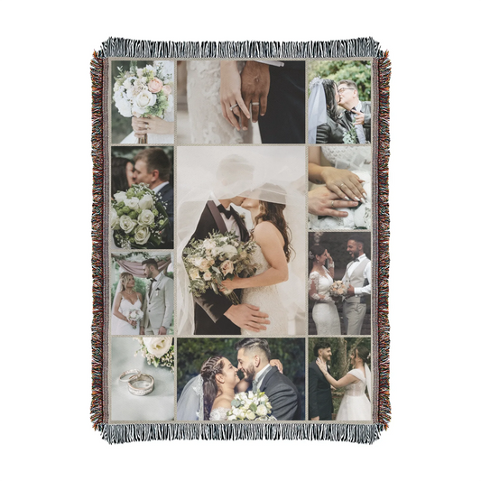 Personalized Ocean Animal Baby Blanket with Custom Name