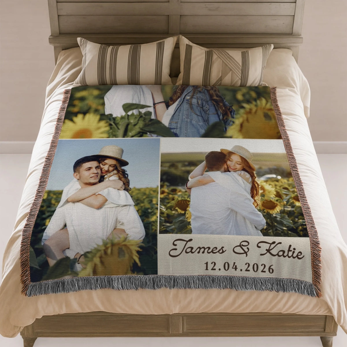 Personalized Book Lover Woven Blanket - Reading Gift for Women-2