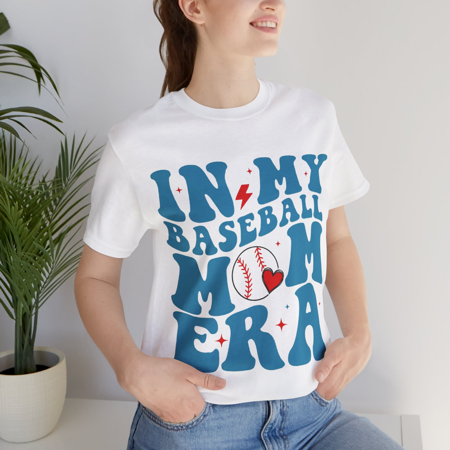 In Baseball Mom Era T-Shirt for Mom