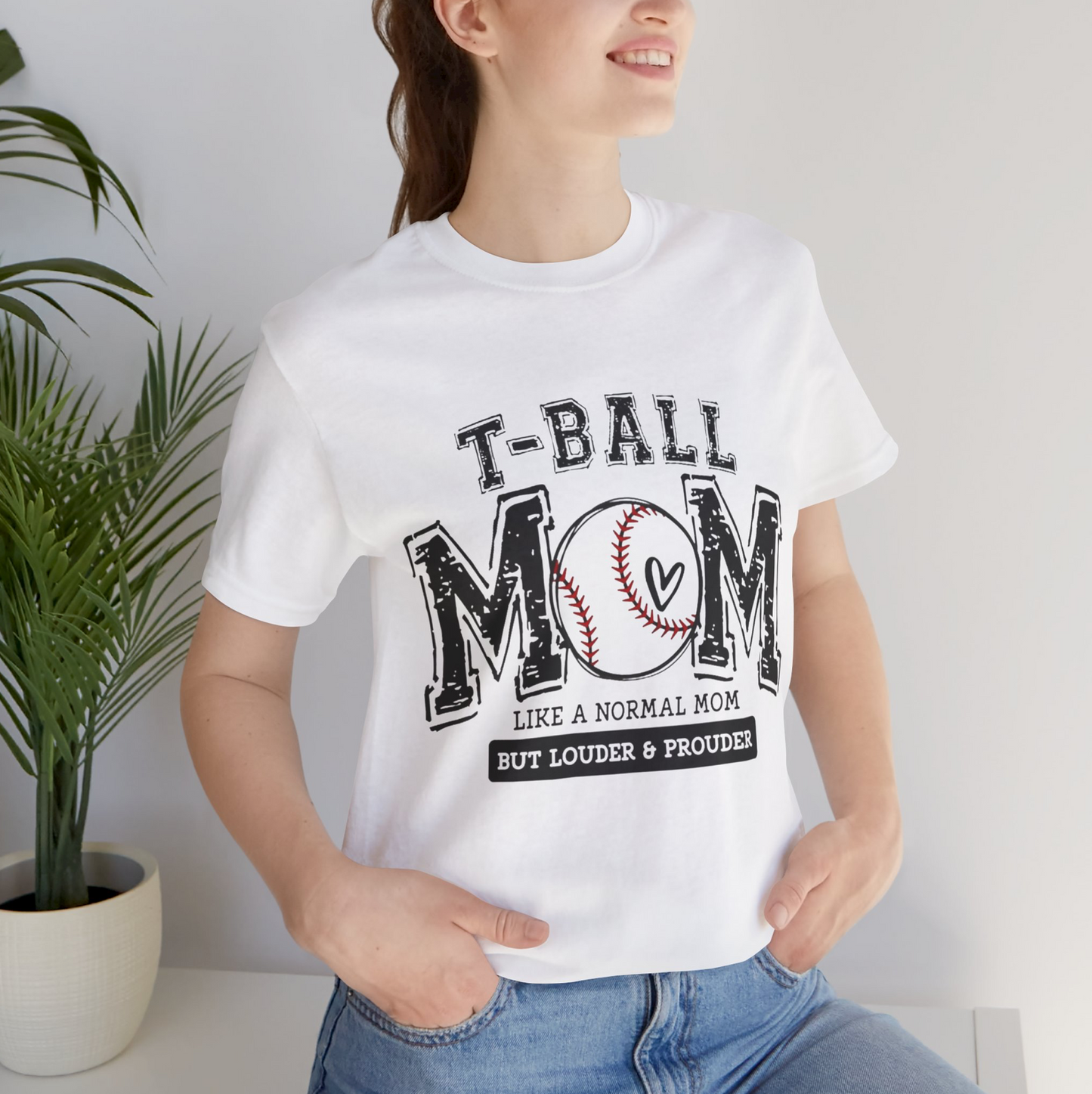 Loud and Proud T-Ball Mom T-Shirt