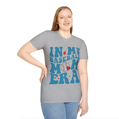 In Baseball Mom Era T-Shirt for Mom