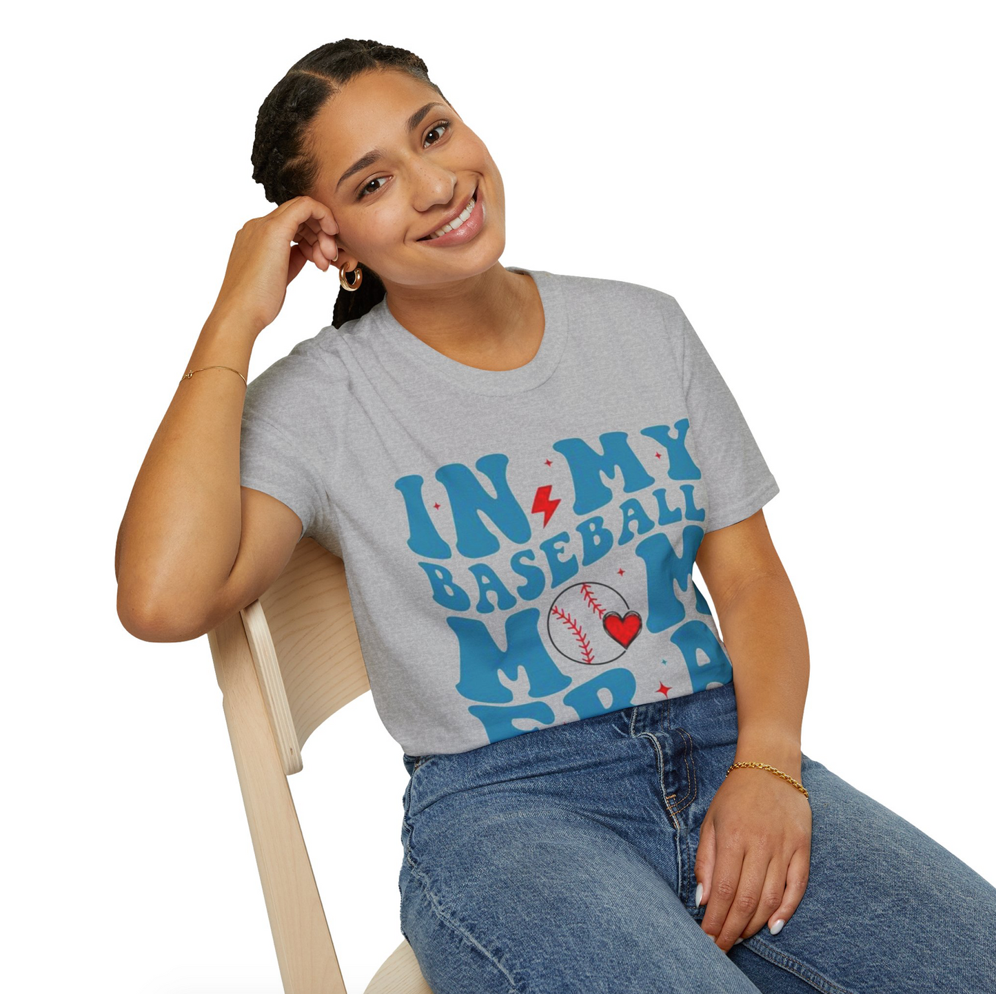 In Baseball Mom Era T-Shirt for Mom