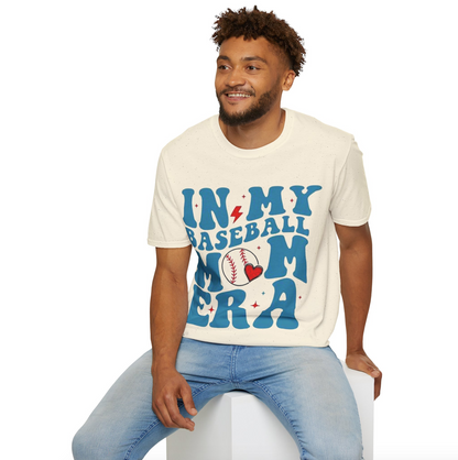 In Baseball Mom Era T-Shirt for Mom