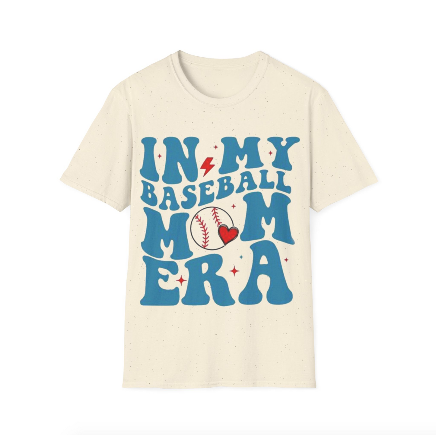 In Baseball Mom Era T-Shirt for Mom