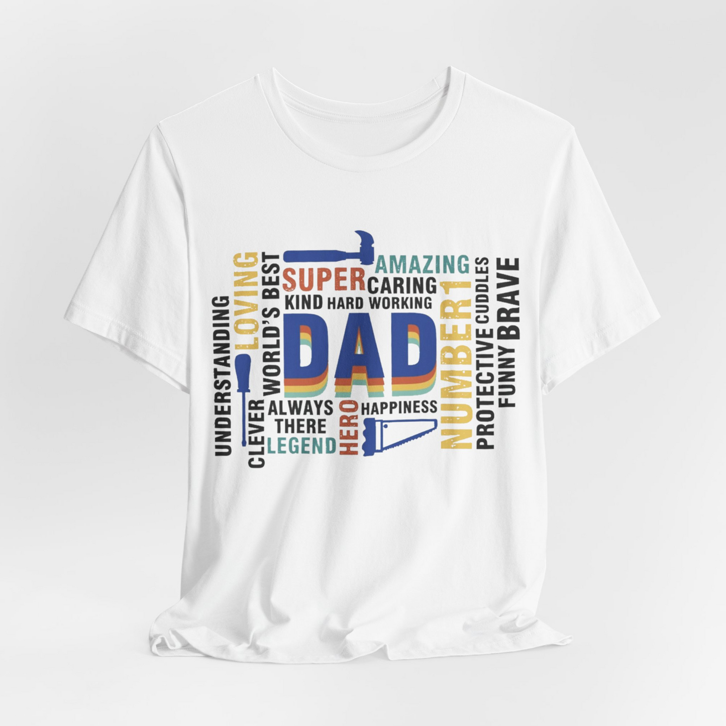 Dad The Man The Hero The Myth Funny T-shirt