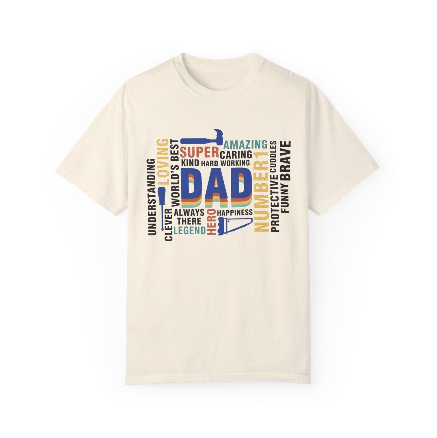 Dad The Man The Hero The Myth Funny T-shirt