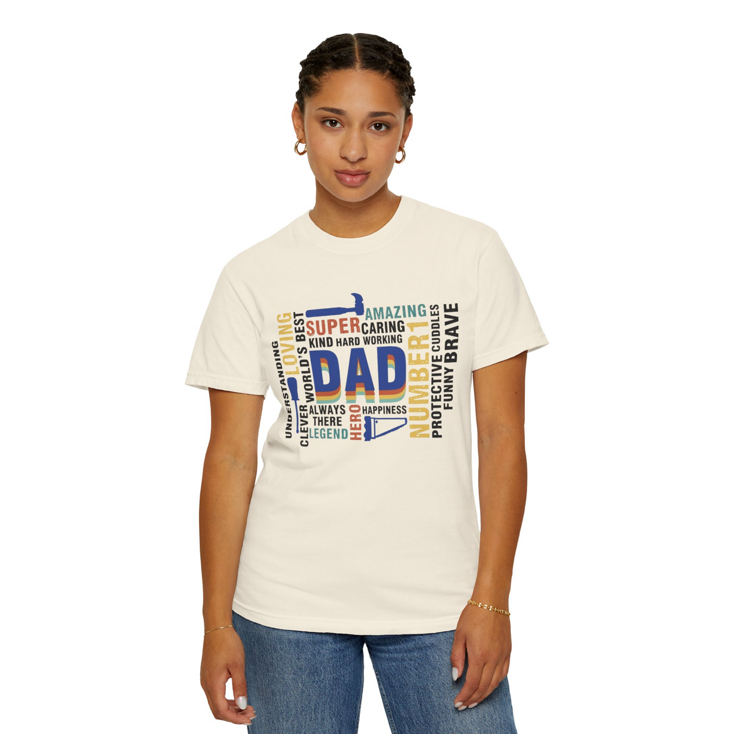 Dad The Man The Hero The Myth Funny T-shirt