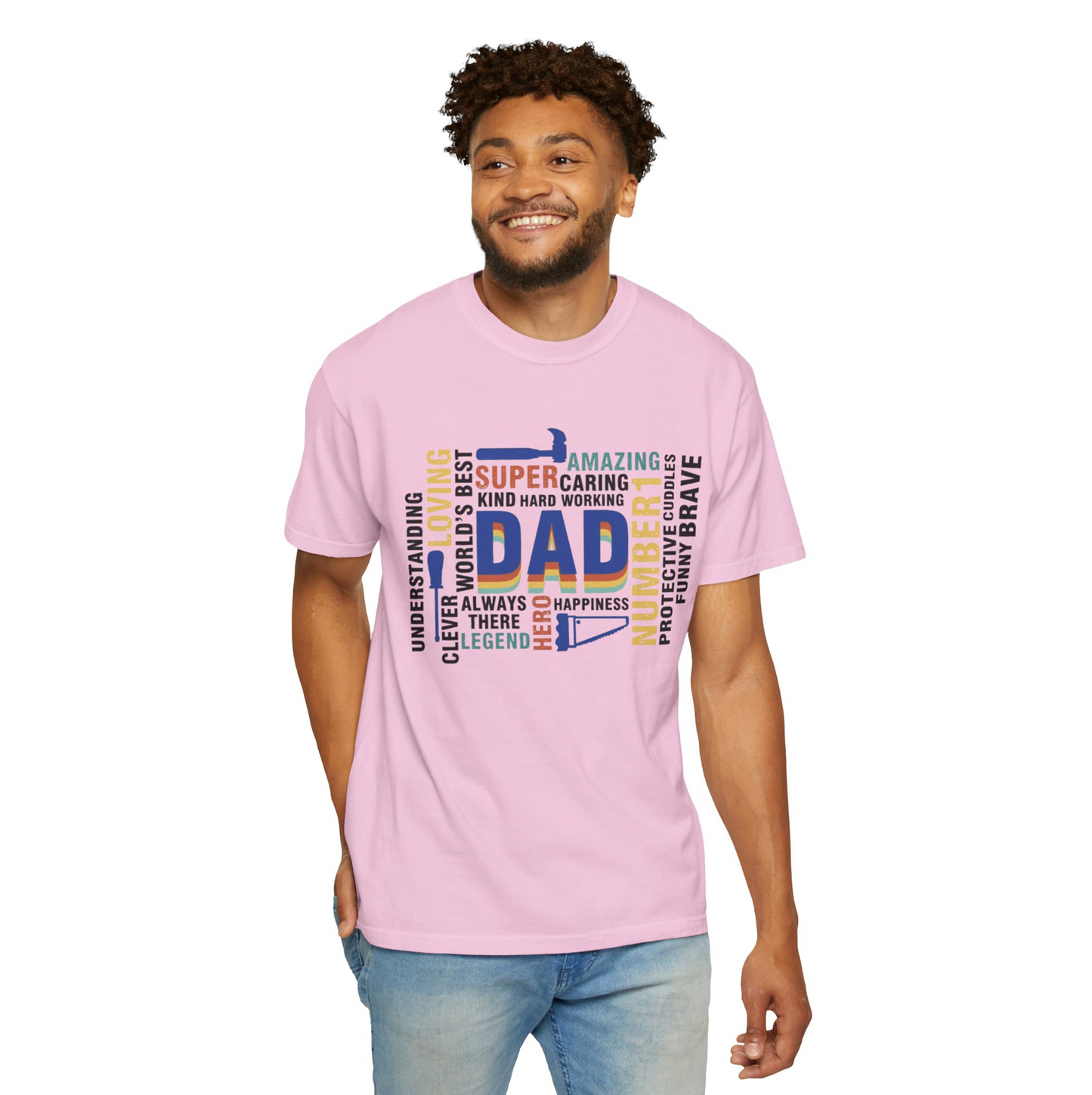 Dad The Man The Hero The Myth Funny T-shirt