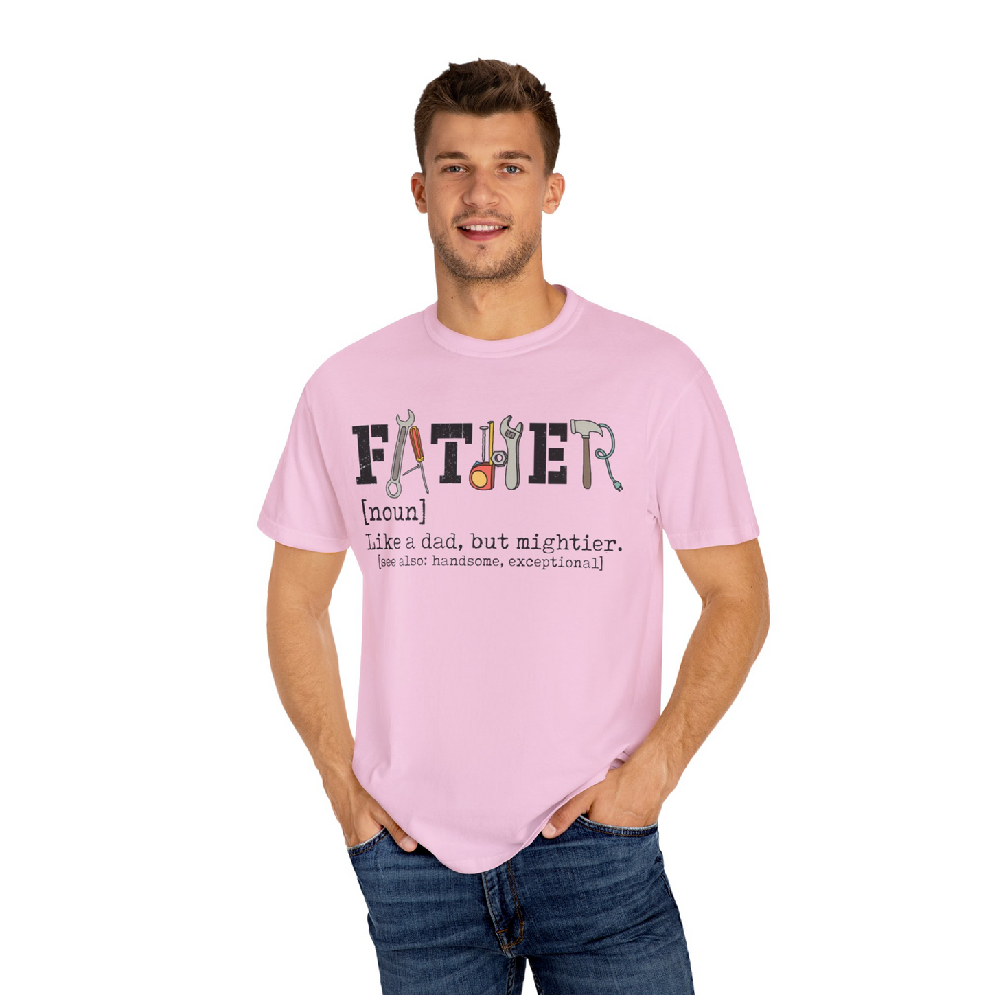 Retro Father Like a Dad Funny T-Shirt