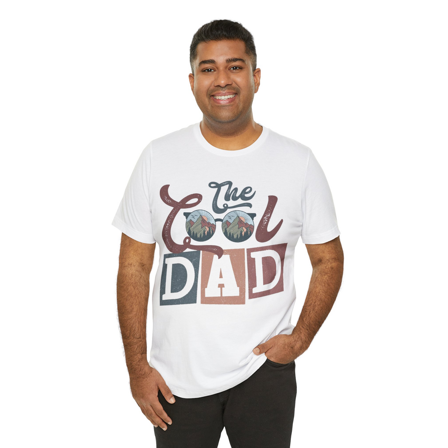 Retro The Cool Dad Funny T-Shirt