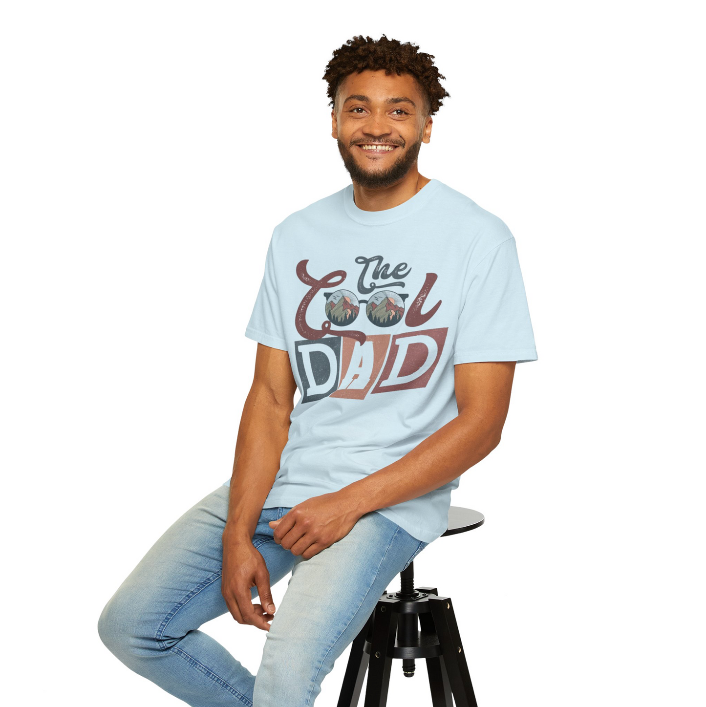 Retro The Cool Dad Funny T-Shirt