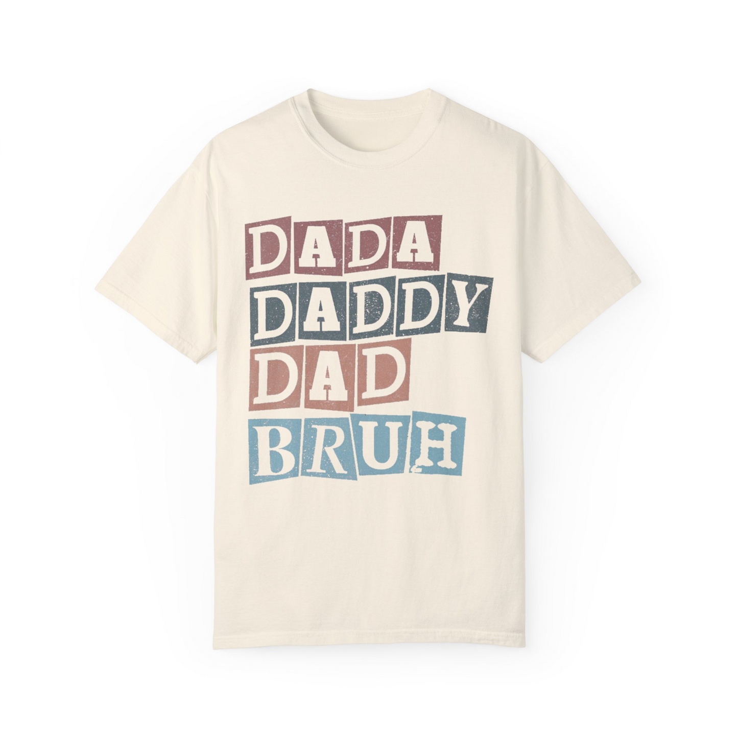 Dada Daddy Dad Bruh Retro Dad T-Shirt