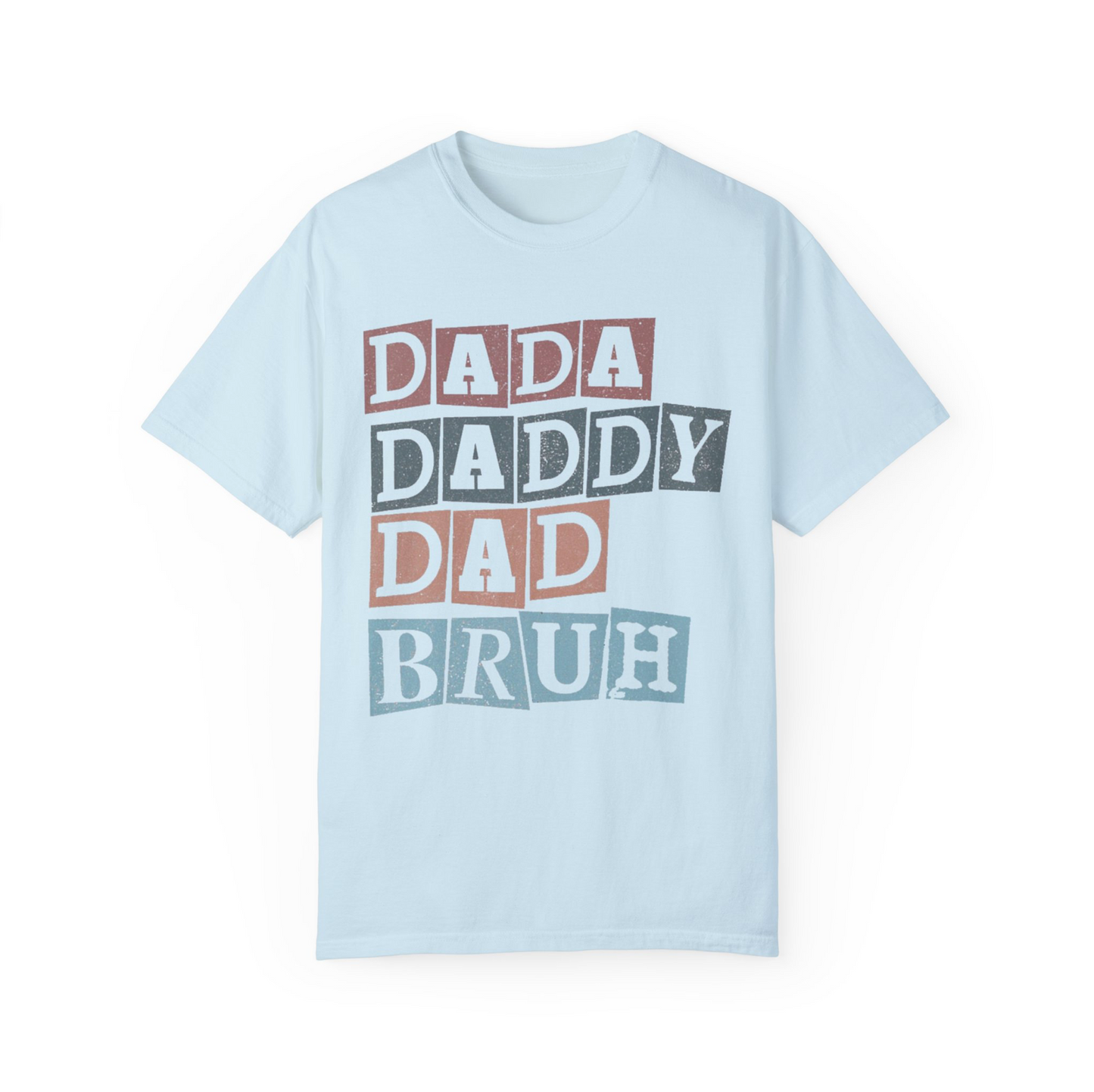 Dada Daddy Dad Bruh Retro Dad T-Shirt