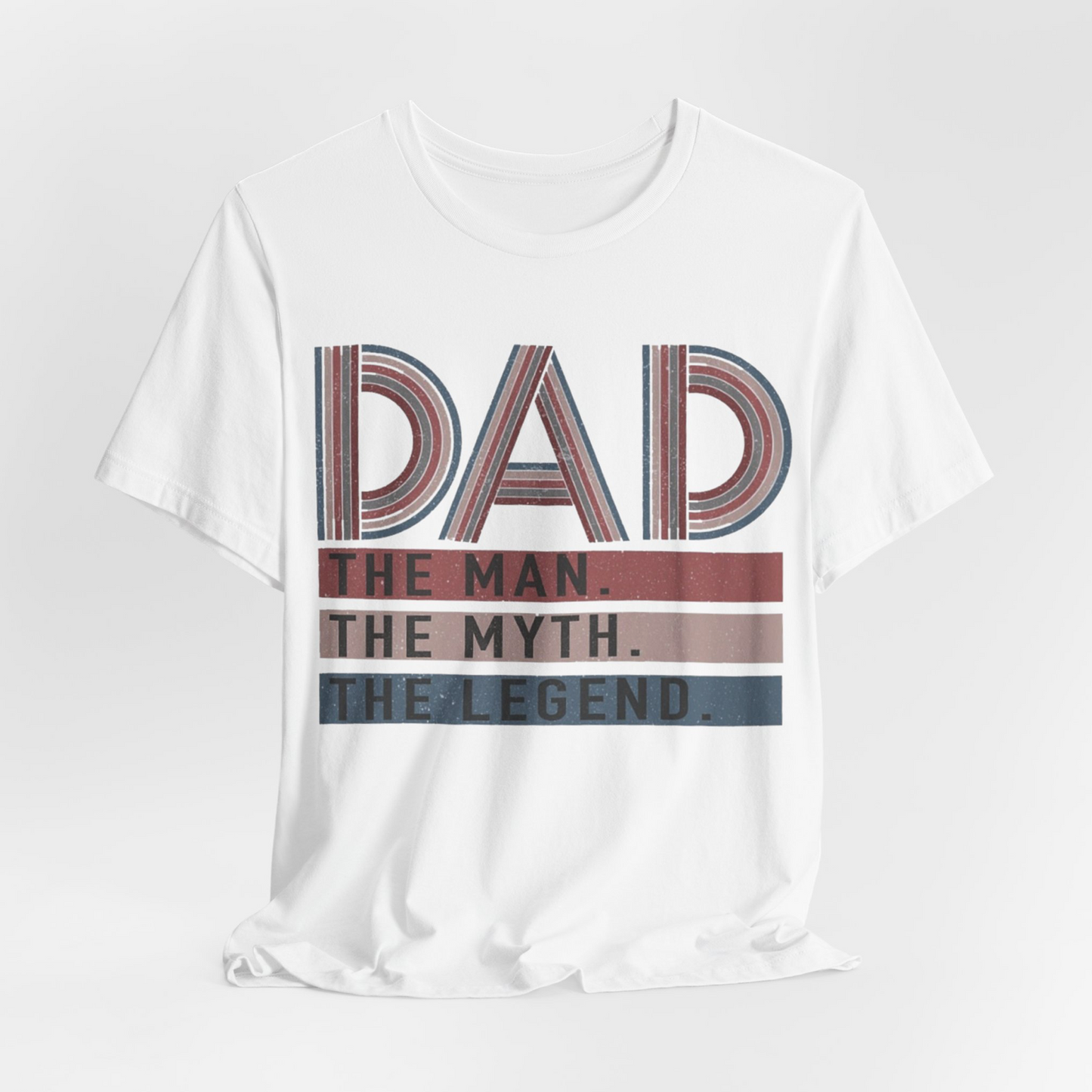 Dad The Man The Myth The Legend Retro T-shirt