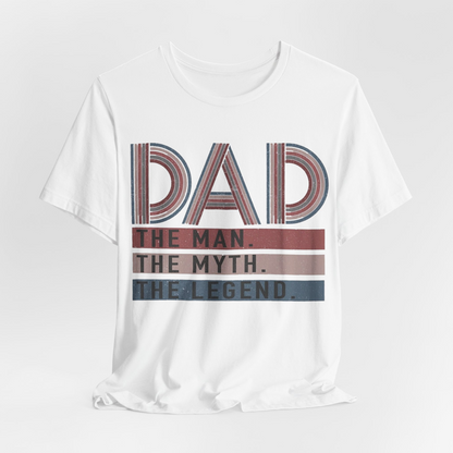 Dad The Man The Myth The Legend Retro T-shirt