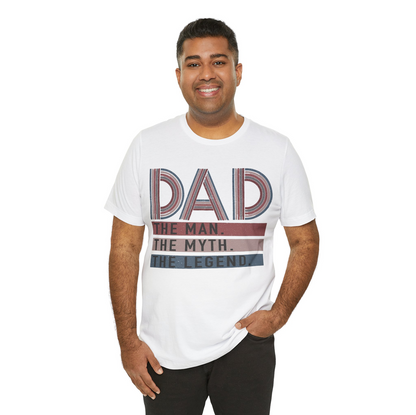 Dad The Man The Myth The Legend Retro T-shirt