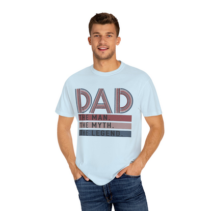 Dad The Man The Myth The Legend Retro T-shirt