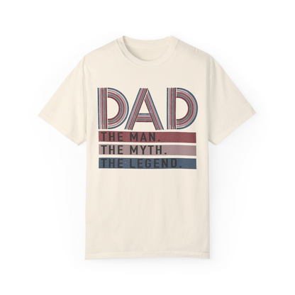 Dad The Man The Myth The Legend Retro T-shirt