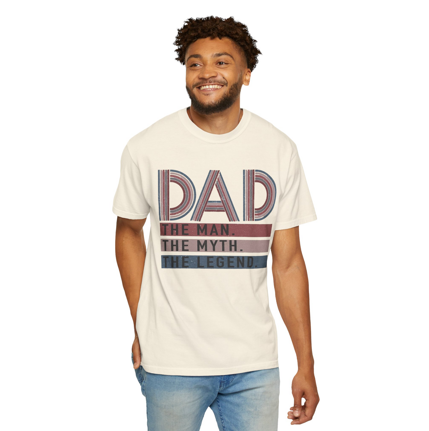 Dad The Man The Myth The Legend Retro T-shirt