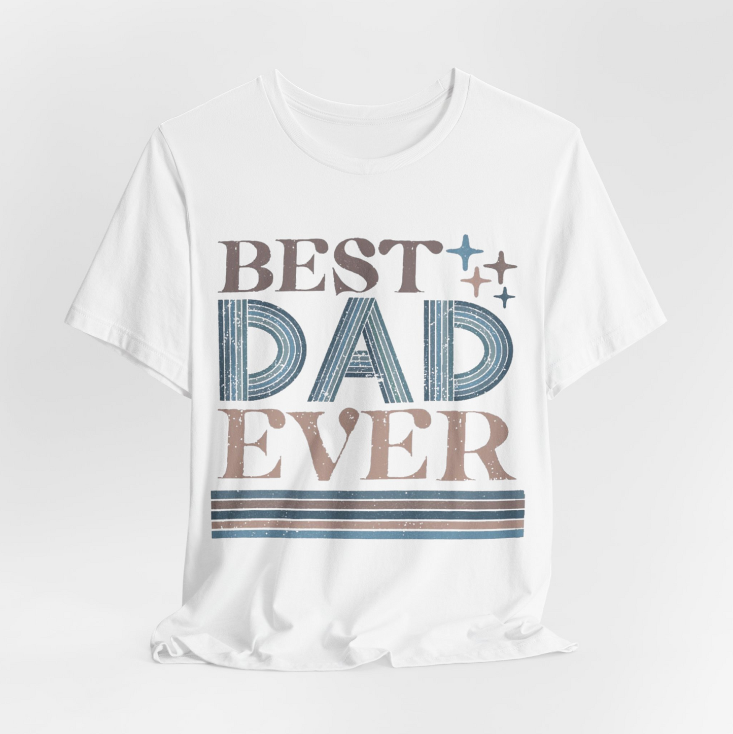 Retro Best Dad Ever T-Shirt