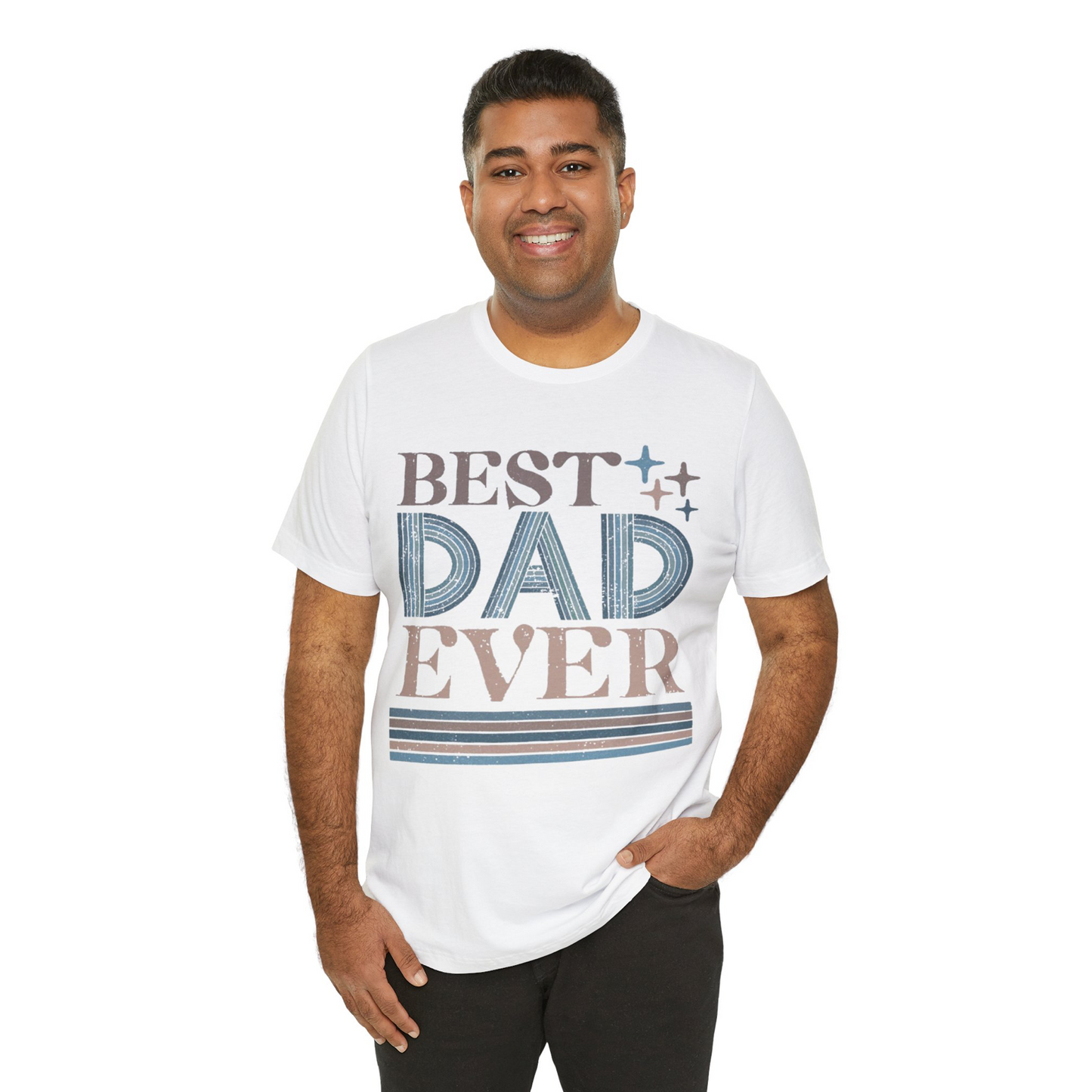 Retro Best Dad Ever T-Shirt