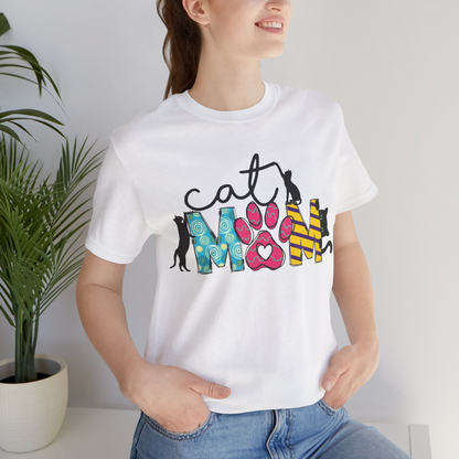 Cat Meow T-Shirt for Cat Mom