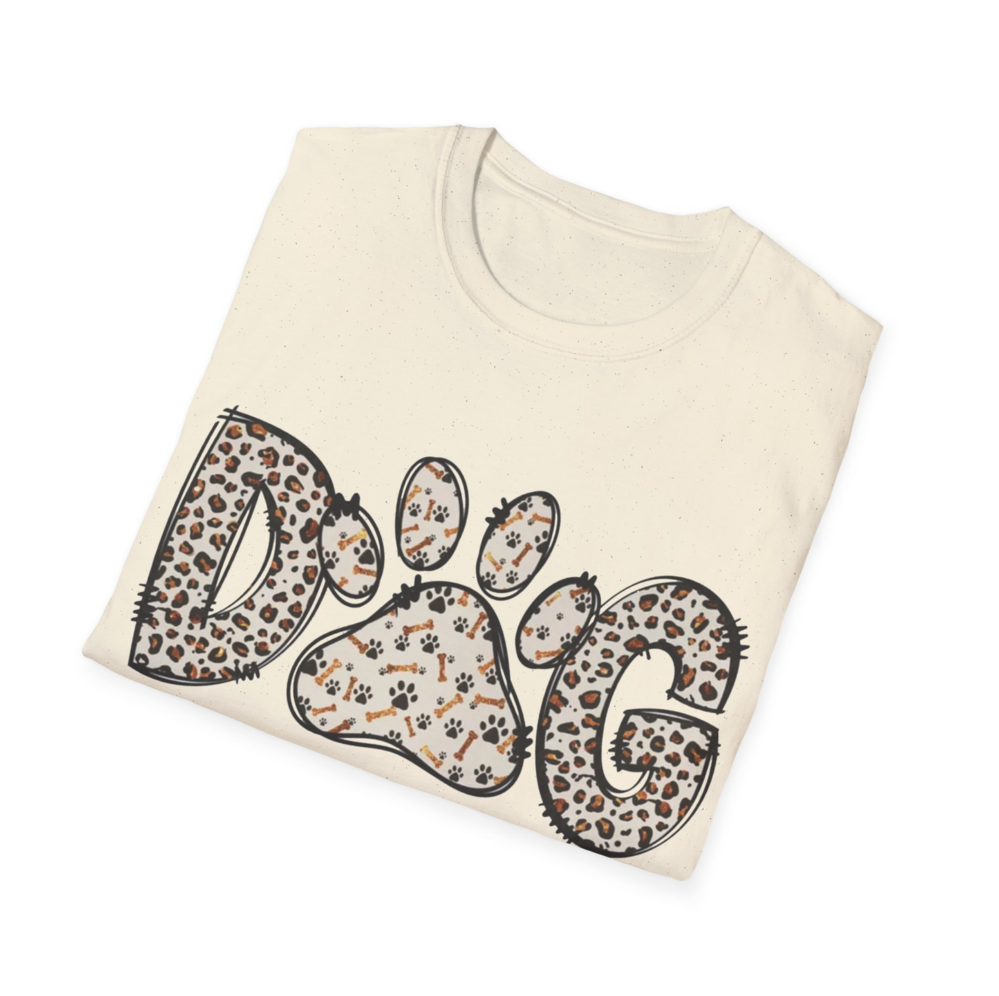 Mom Leopard T-Shirt for Dog Mom