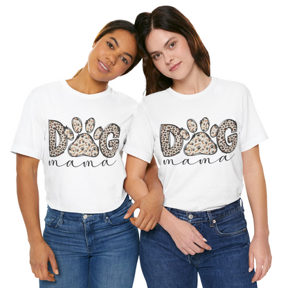 Mom Leopard T-Shirt for Dog Mom