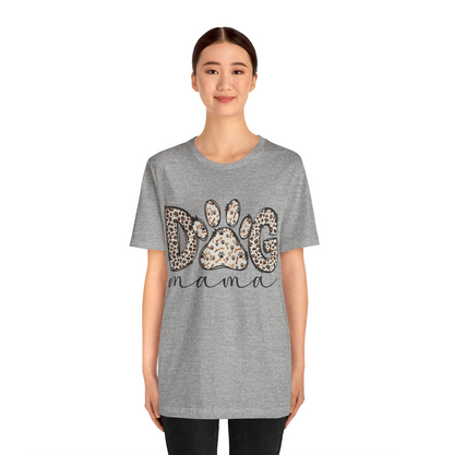 Mom Leopard T-Shirt for Dog Mom